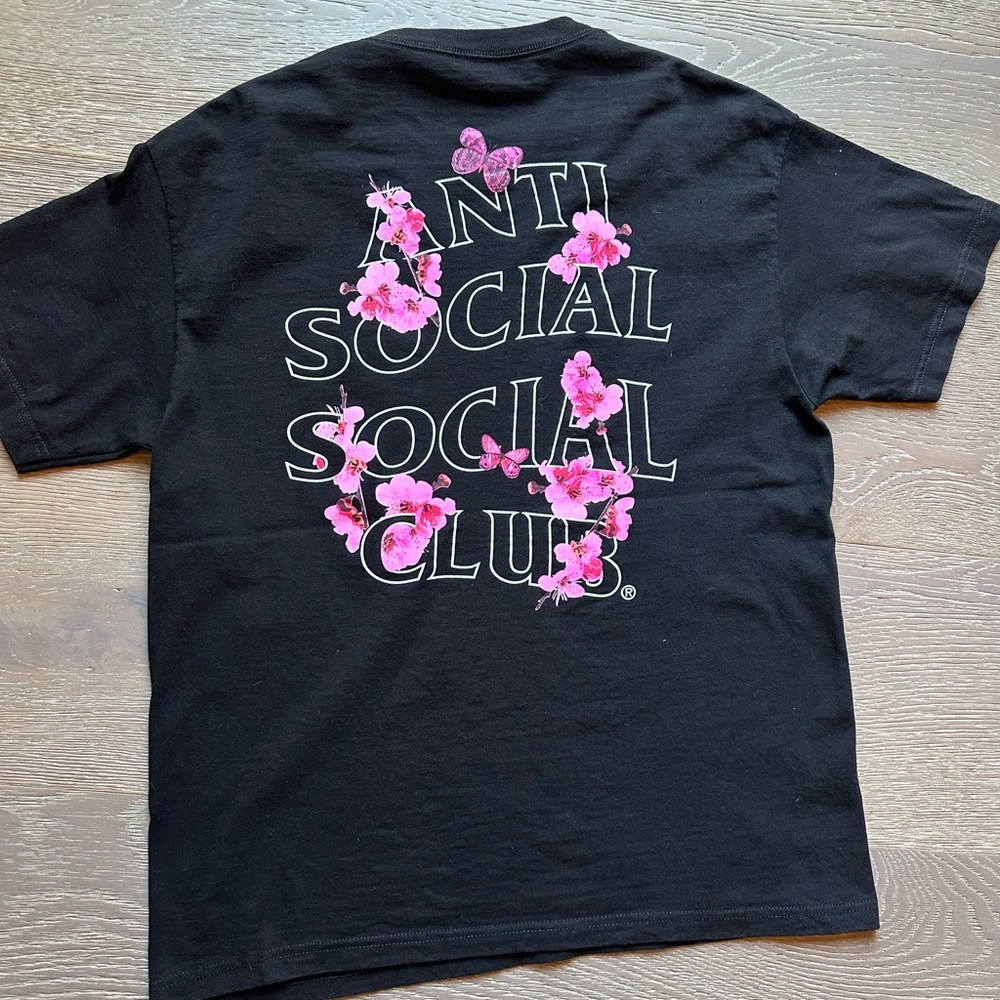 Anti Social Social Club black tee Size L